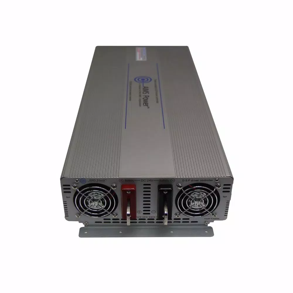 AIMS POWER AIMS 3000-Watt Pure Sine Wave Inverter, 12V DC to 120V AC Industrial Grade Power Inverter