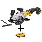 DEWALT 20V MAX ATOMIC 4-1/2 in. Brushless Cordless Circular Saw with (1) 2.0Ah Battery thumbnail 1