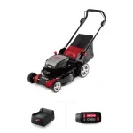 Oregon LM400 40V Cordless Battery Powered Walk Behind Push Lawn Mower, 20 in. Steel Deck thumbnail 1