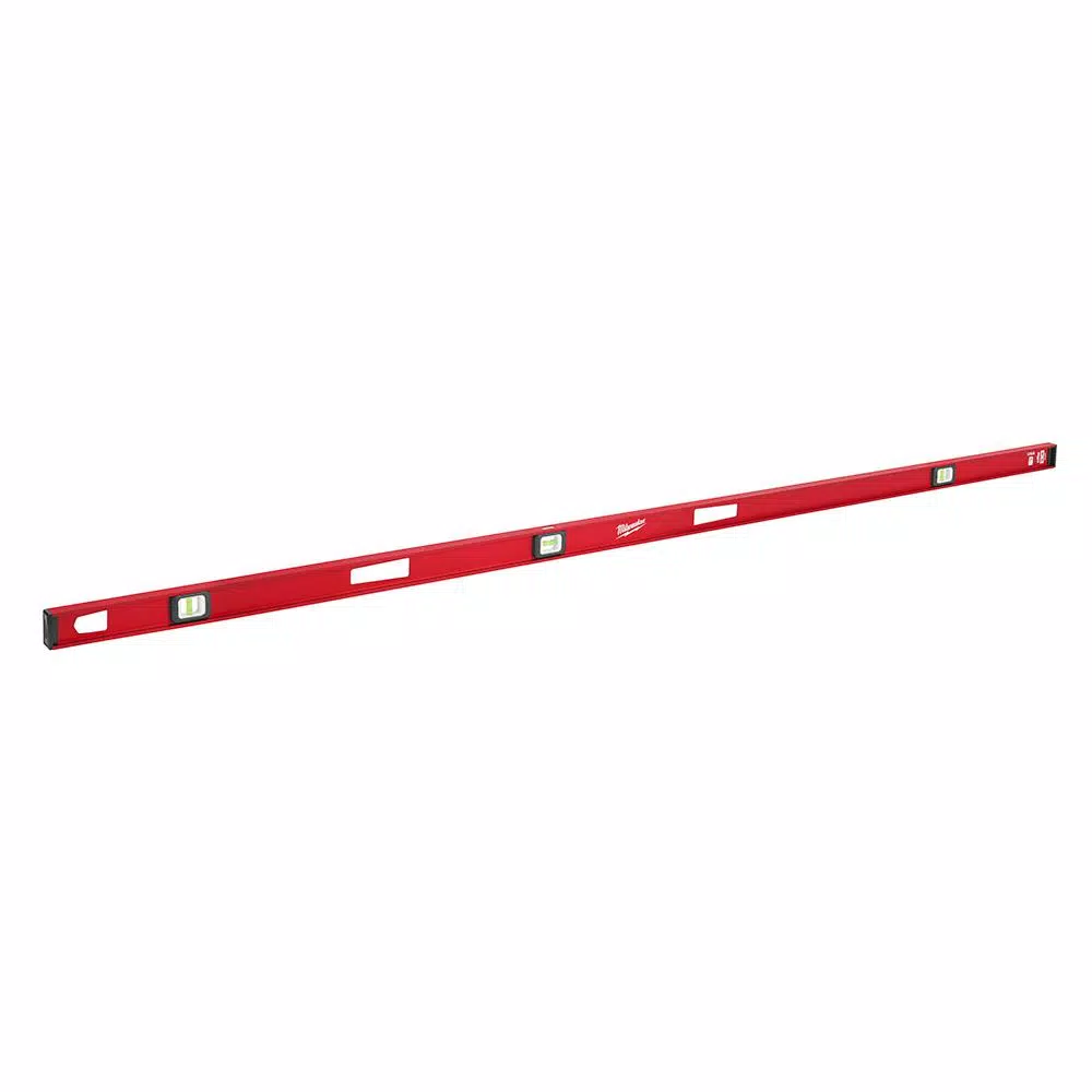 Milwaukee 78 in. Magnetic I-Beam Level, Aluminum Frame