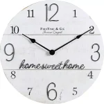 FirsTime & Co. FirsTime and Co. Home Sweet Home Farmhouse Shiplap Wall Clock, 15.5 in. thumbnail 1