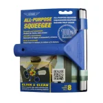 Ettore 8 in. All-Purpose Squeegee with High-Impact Plastic Handle and Streak-Free Rubber Blade thumbnail 2