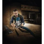 Bosch 15 Amp Corded Variable Speed Combination Plunge and Fixed-Base Router Kit with Hard Case thumbnail 12