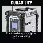 Makita 18V LXT Lithium-Ion Cordless Job Site Radio (Tool-Only) - XRM05W thumbnail 8