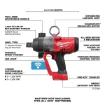 Milwaukee M18 FUEL 1 in. High Torque Impact Wrench with ONE-KEY, Brushless, 18V thumbnail 3