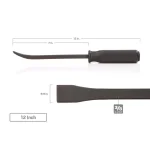 TEKTON 3-Piece Angled Tip Handled Pry Bar Set, 12 in., 17 in., and 25 in. thumbnail 9