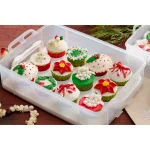 Snapware Snap N Stack 2-Layer Cupcake and Dessert Carrier thumbnail 4