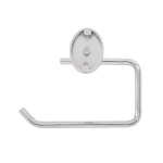 Italia Amalfi Polished Chrome Toilet Paper Holder - Solid Brass thumbnail 4