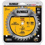 DEWALT FLEXVOLT 8-1/4 in. 36-Teeth Carbide-Tipped Table Saw Blade thumbnail 2