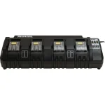 Makita 18V LXT Lithium-Ion 4-Port Rapid Battery Charger thumbnail 3