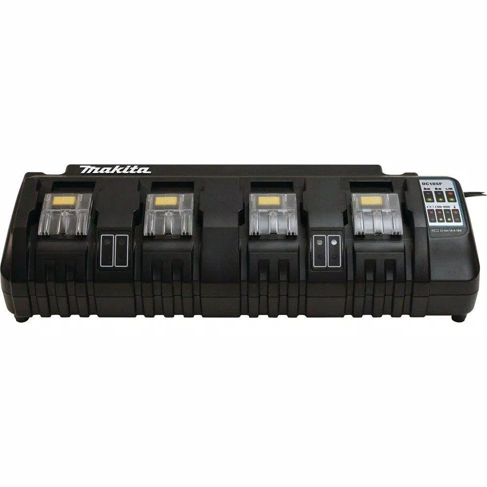 Makita 18V LXT Lithium-Ion 4-Port Rapid Battery Charger