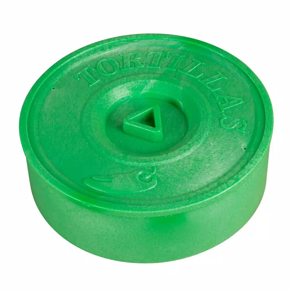 Taco Tuesday 5 Qt. Green Plastic Tortilla Warmer, Microwave Safe