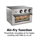 Hamilton Beach 1800W Air Fry Countertop Oven, 6-Function Stainless Steel Oven thumbnail 3