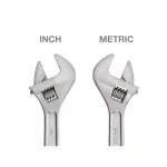 TEKTON 12 in. Adjustable Wrench, Carbon Steel with Satin Chrome Finish thumbnail 3