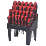 KING 26-Piece Screwdriver Set with Organizing Stand and Magnetic Tips thumbnail 2