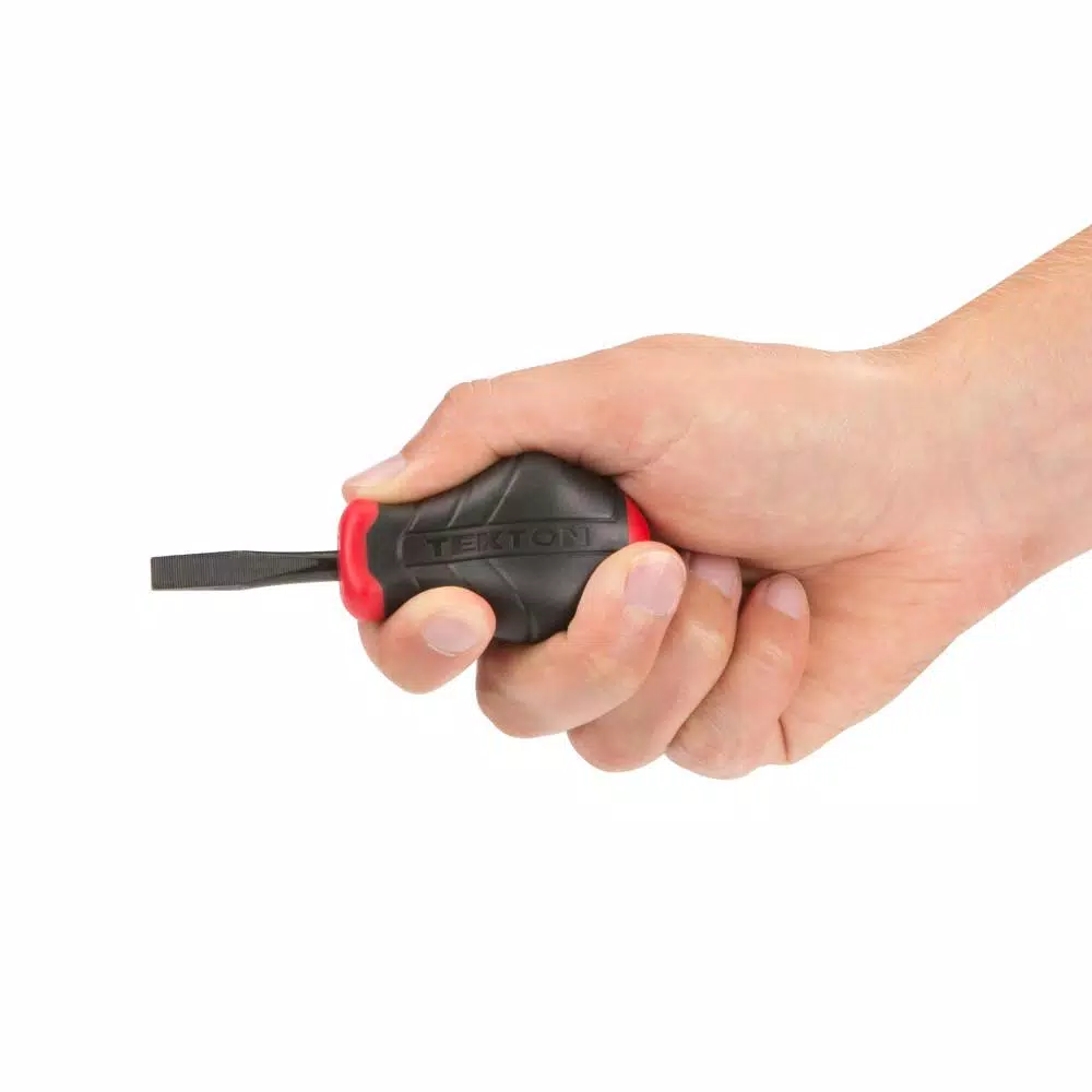 TEKTON 2-Piece Stubby Screwdriver Set, Slotted and Phillips
