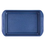 Circulon Farberware Colorvive 4-Piece Nonstick Blue Bakeware Set thumbnail 2