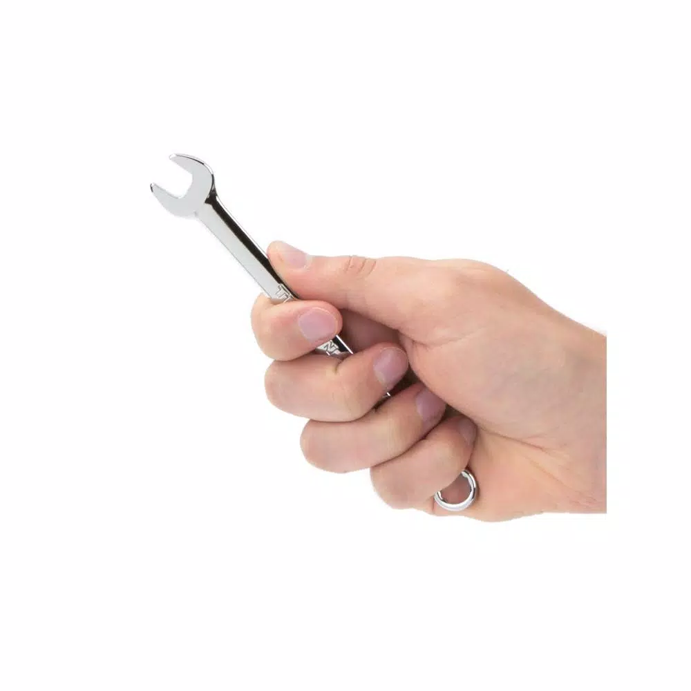 TEKTON 10 mm Combination Wrench, 12-Point Box End, Chrome Vanadium Steel