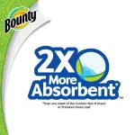 Bounty Select-A-Size White Paper Towel Rolls, 4 Double Rolls (6-Pack) thumbnail 6