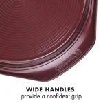 Circulon 5-Piece Nonstick Bakeware Set, Merlot Red thumbnail 5