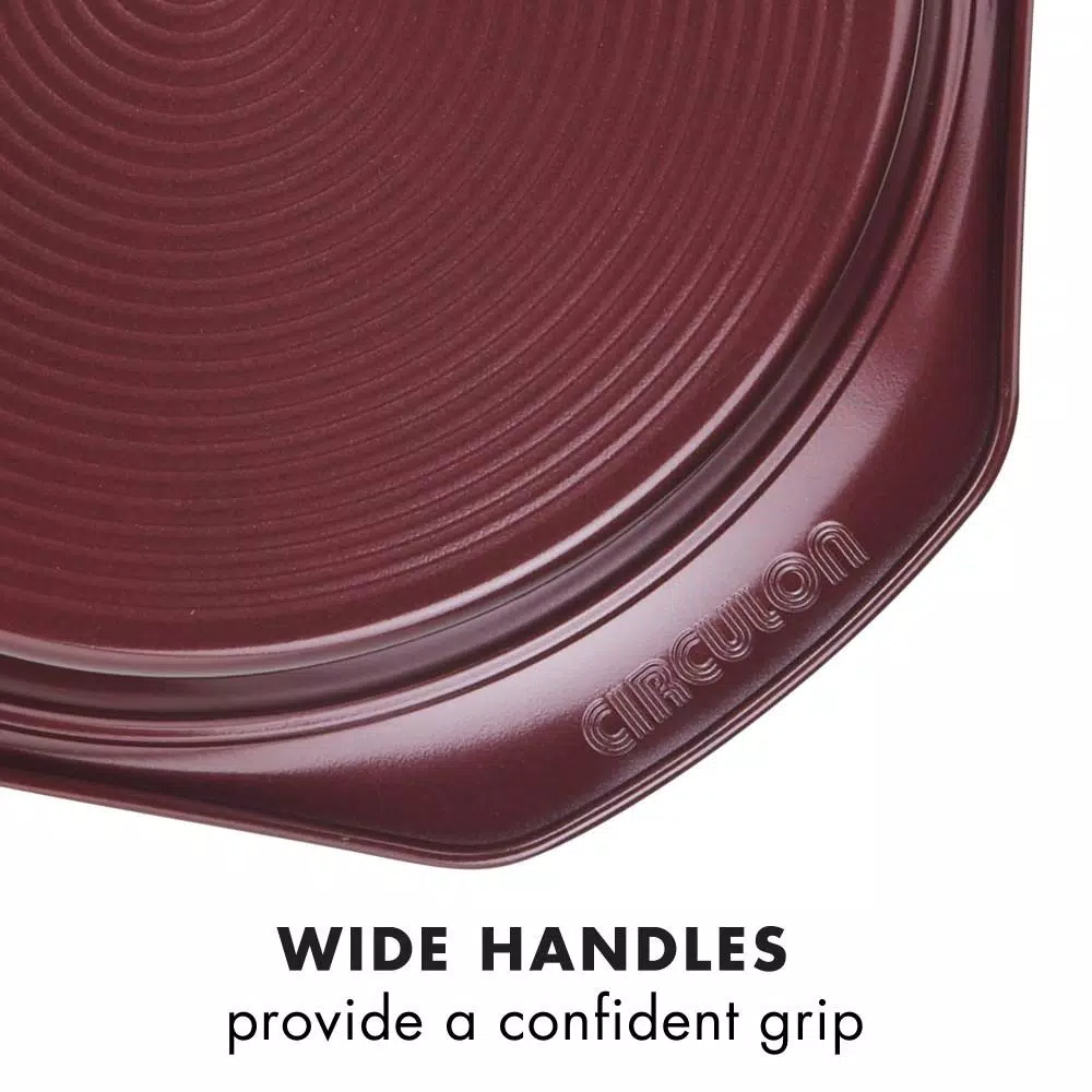 Circulon 5-Piece Nonstick Bakeware Set, Merlot Red