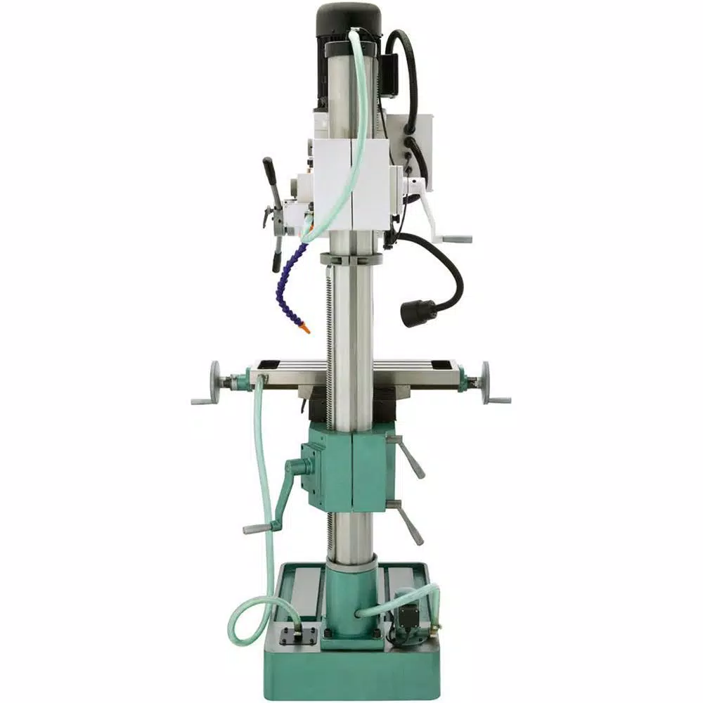 Grizzly Industrial Heavy-Duty Industrial Drill Press with 1-1/4 in. Chuck and 6-Speed Gear-Head Spindle