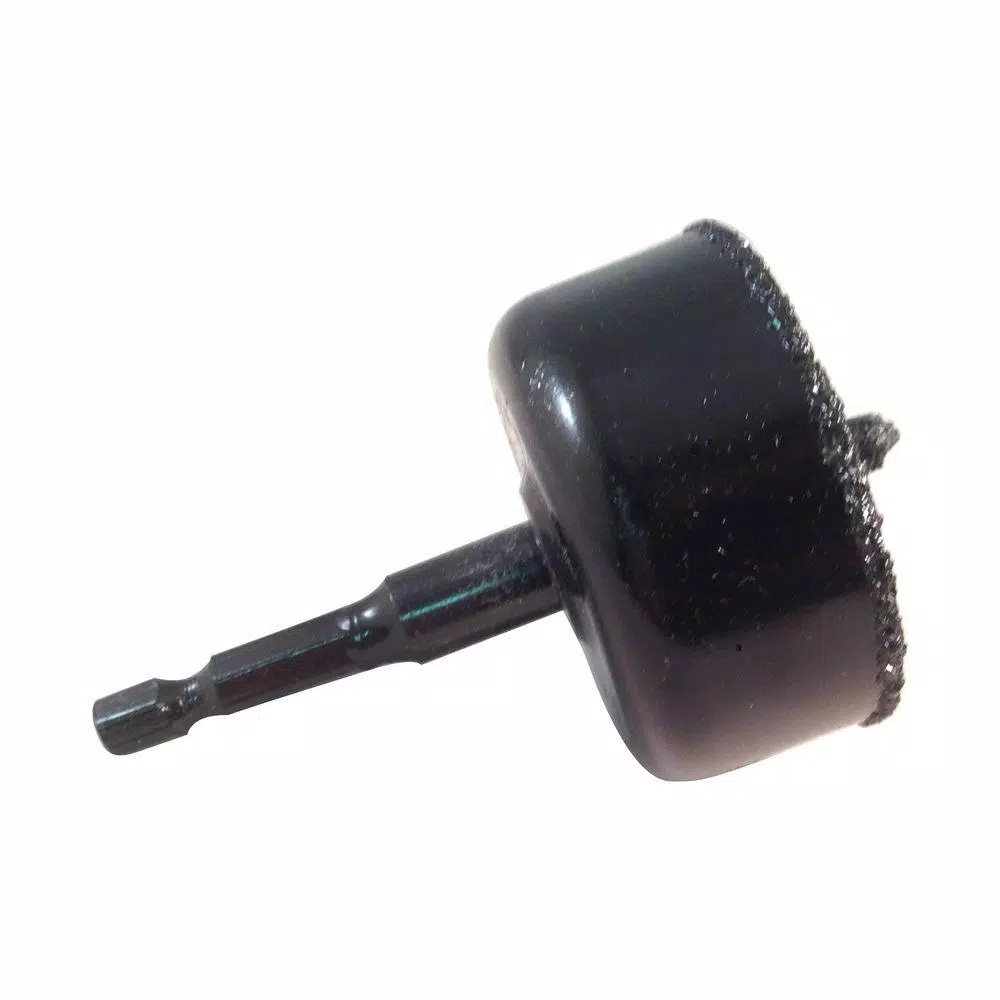 RemGrit 1 in. Carbide Grit Arbored Hole Saw for Hard Abrasive Materials