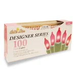 Brite Star Designer Series Pink Mini Incandescent Light Set, 100-Light, Set of 2 thumbnail 2