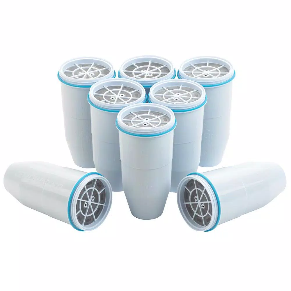 Zero Water ZeroWater 5-Stage Water Pitcher Replacement Filter Cartridges, 8-Pack