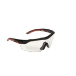 3M Performance Safety Eyewear, Black Frame with Clear Anti-Fog Lenses, Aerodynamic Design (4 Pack) thumbnail 1
