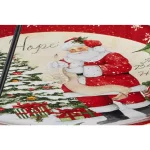 Certified International Holiday Wishes by Susan Winget 2-Tier Ceramic Cake & Tiered Stand thumbnail 2