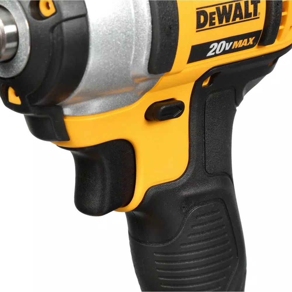 DEWALT 20V MAX Cordless 3/8 in. Impact Wrench Kit with (2) 4 Ah Batteries, Charger, and Bag