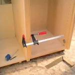 Bessey 6 in. Clutch Style Bar Clamp with Wood Handle and 2.5 in. Throat Depth thumbnail 2