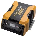 PowerDrive 1000W Power Inverter, 12V DC to AC, Bluetooth App Control, 4 AC Outlets, USB-C & USB-A Ports thumbnail 1