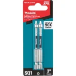 Makita ImpactXPS #1 Square 3 in. Power Bits, 2-Pack thumbnail 3
