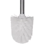 Unbranded Stainless Steel Handle Toilet Brush with Holder, Silver thumbnail 3