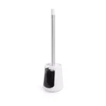 Umbra Step Toilet Brush and Holder Set, White Melamine thumbnail 1