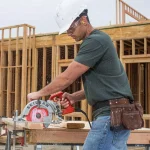 SKILSAW 7-1/4 in. 15 Amp Magnesium Worm Drive Corded Circular Saw with Diablo Carbide Blade thumbnail 7