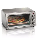 Hamilton Beach 1440-Watt 6-Slice Stainless Steel Countertop Toaster Oven thumbnail 2