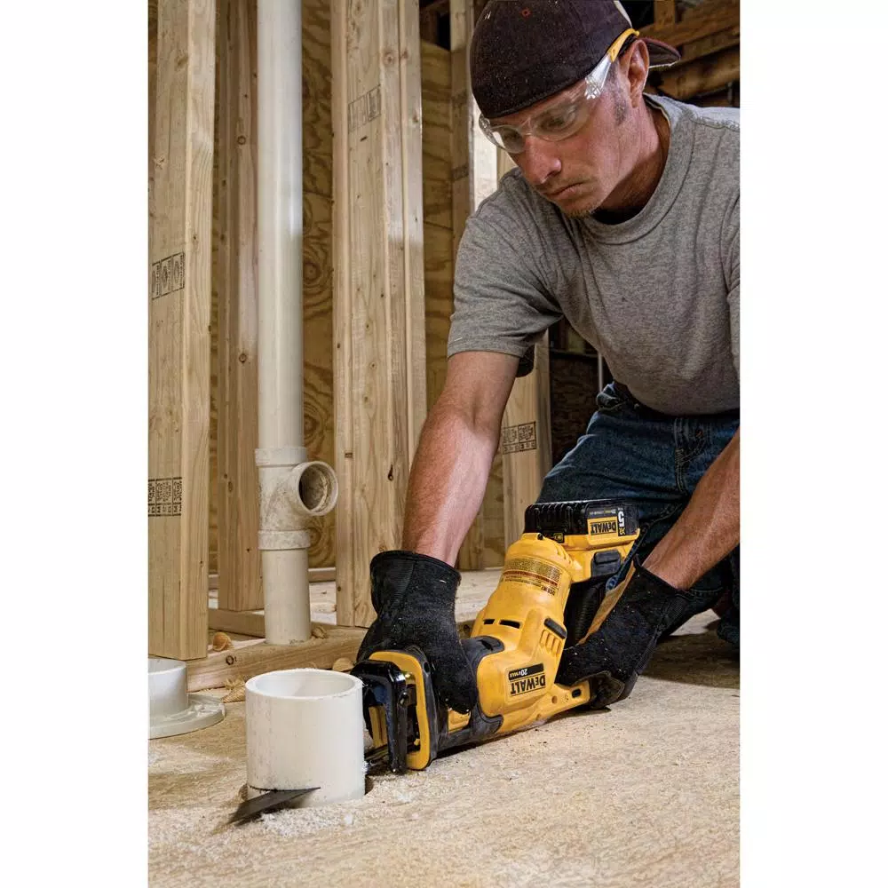 DEWALT 20V MAX XR Brushless 3-Speed 1/4 in. Impact Driver Kit with (2) 4.0 Ah Batteries & Bonus Reciprocating Saw