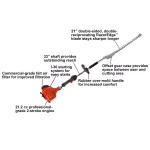 ECHO SHC-225 21 in. Gas Hedge Trimmer, 21.2 cc 2-Stroke Engine thumbnail 2
