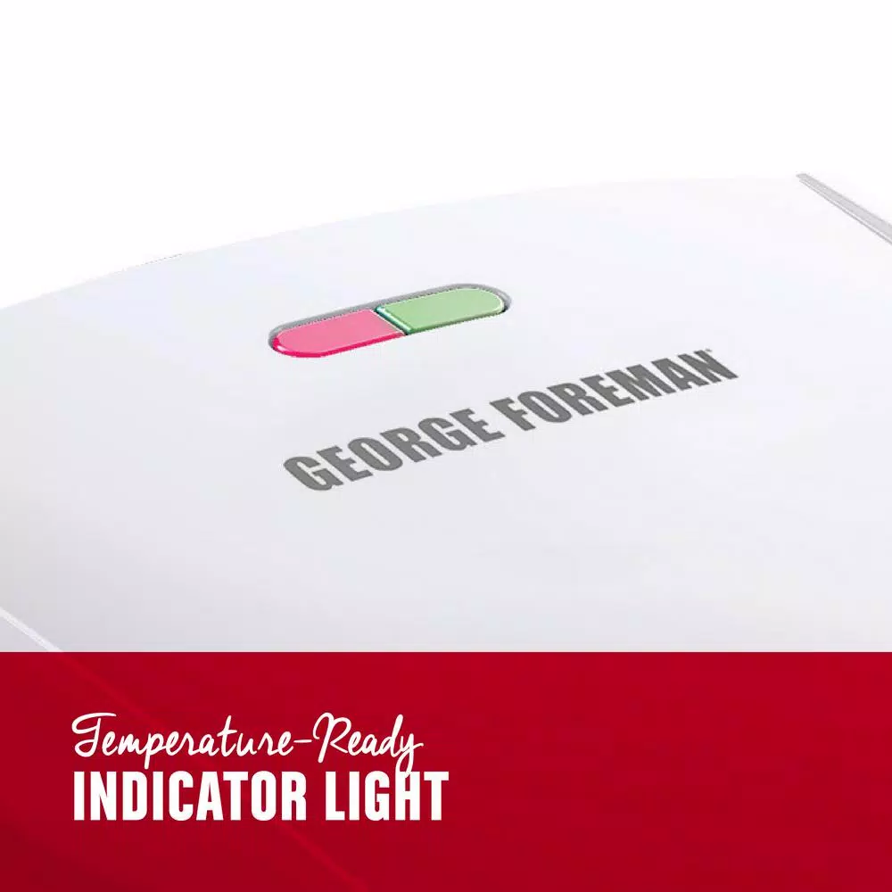 George Foreman 60 sq. in. Platinum Removable Plate Grill and Panini Press