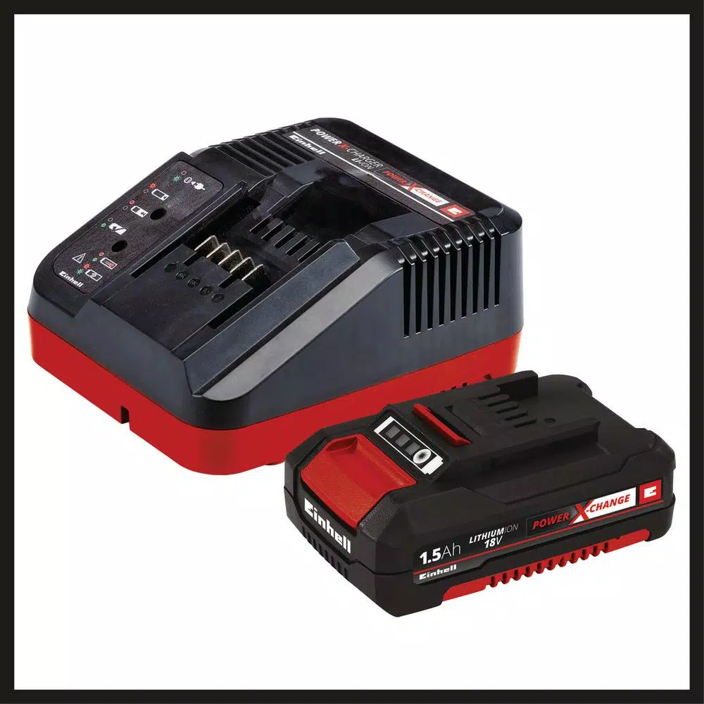 Einhell PXC 18V Cordless 3/8 in. Variable Speed Drill/Driver Kit with 1.5 Ah Battery and Fast Charger