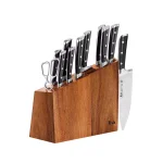 Cangshan S Series 12-Piece German Steel Forged Knife Block Set with Walnut Block thumbnail 2