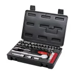 Apollo 41-Piece All Purpose Socket Set with Chrome Vanadium Bits and Heavy Duty Case thumbnail 1