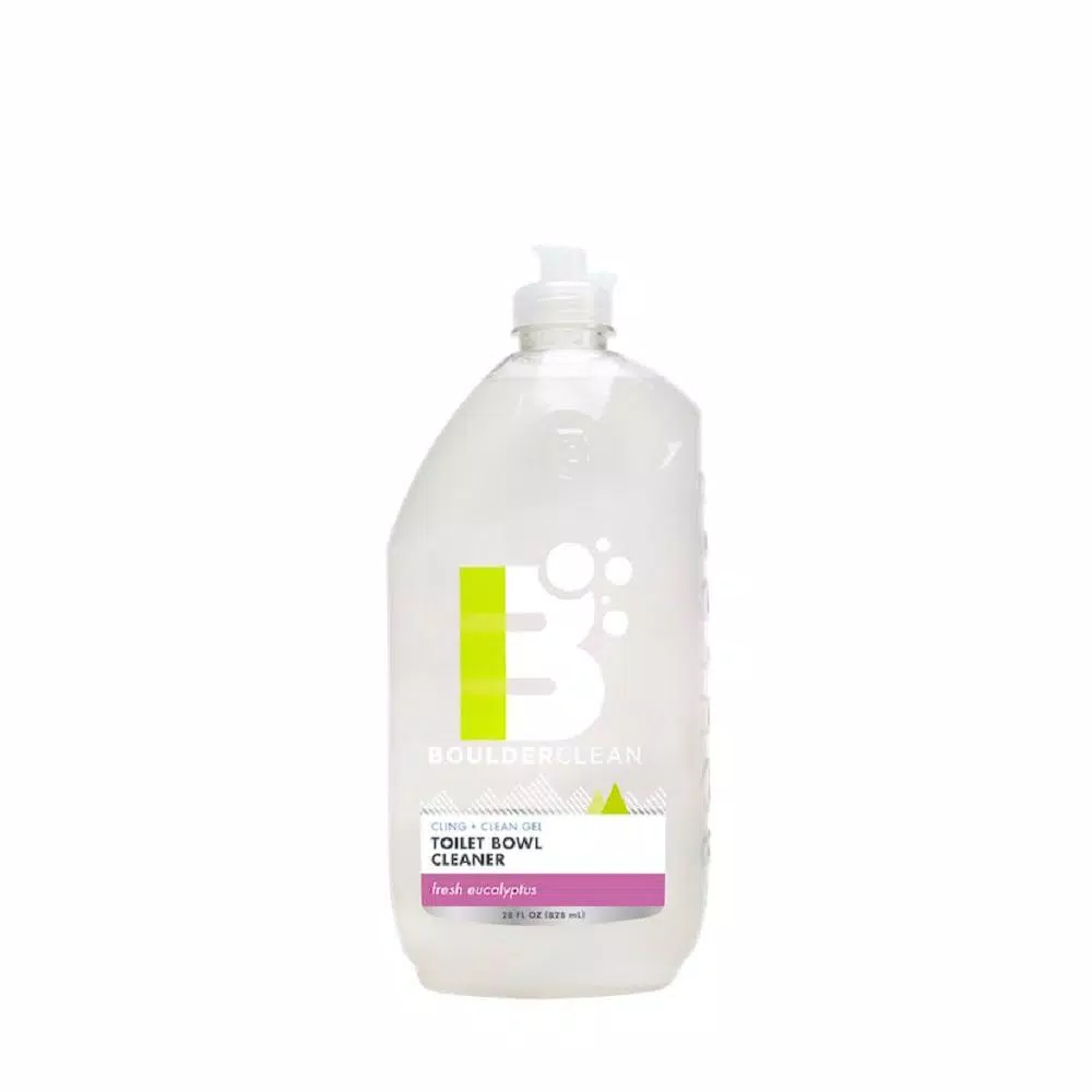 BOULDER CLEAN Fresh Eucalyptus Clean Pure Toilet Bowl Cleaner - 28 oz. Cling Gel