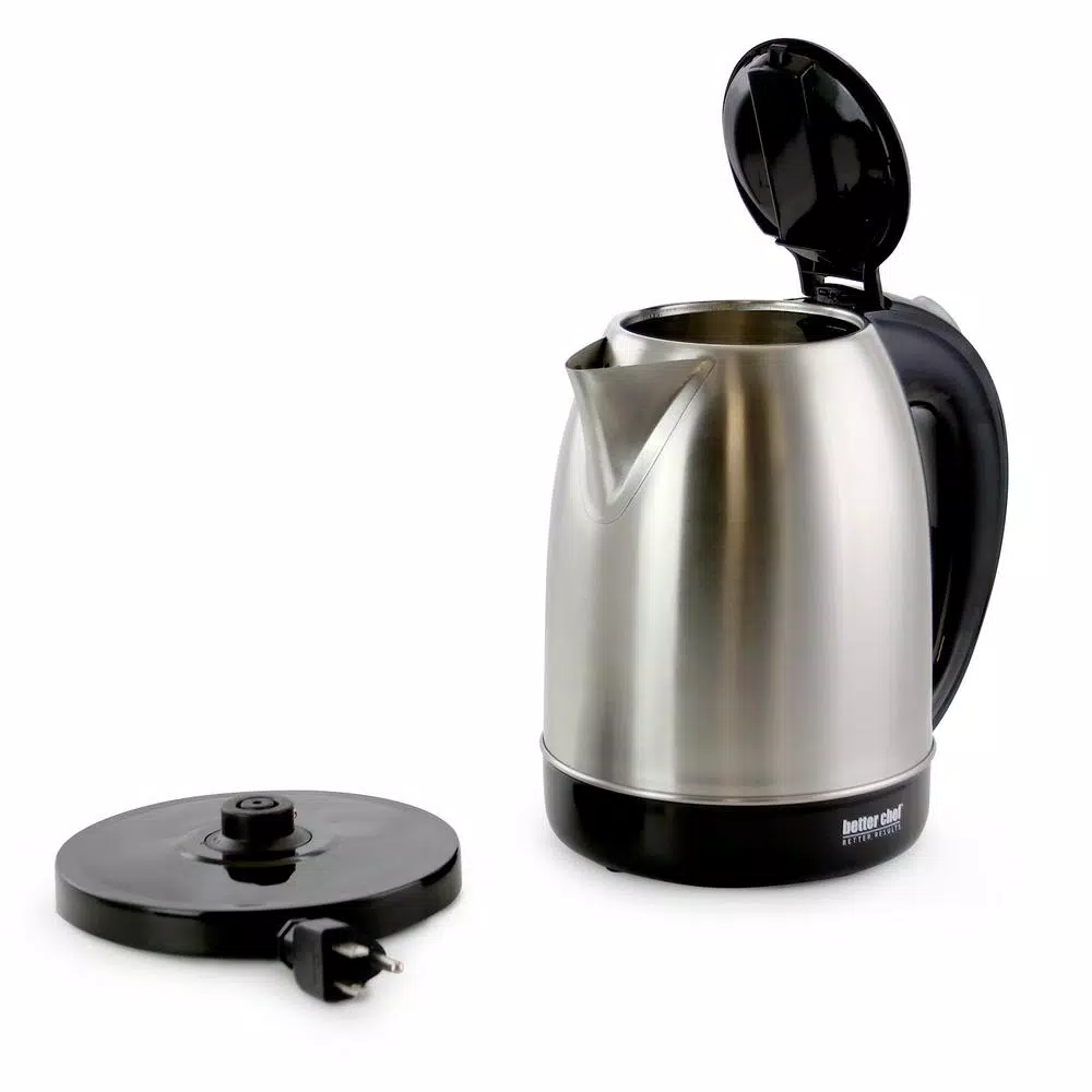Better Chef 1.7L Stainless Steel Cordless Electric Tea Kettle, 7-Cup Capacity