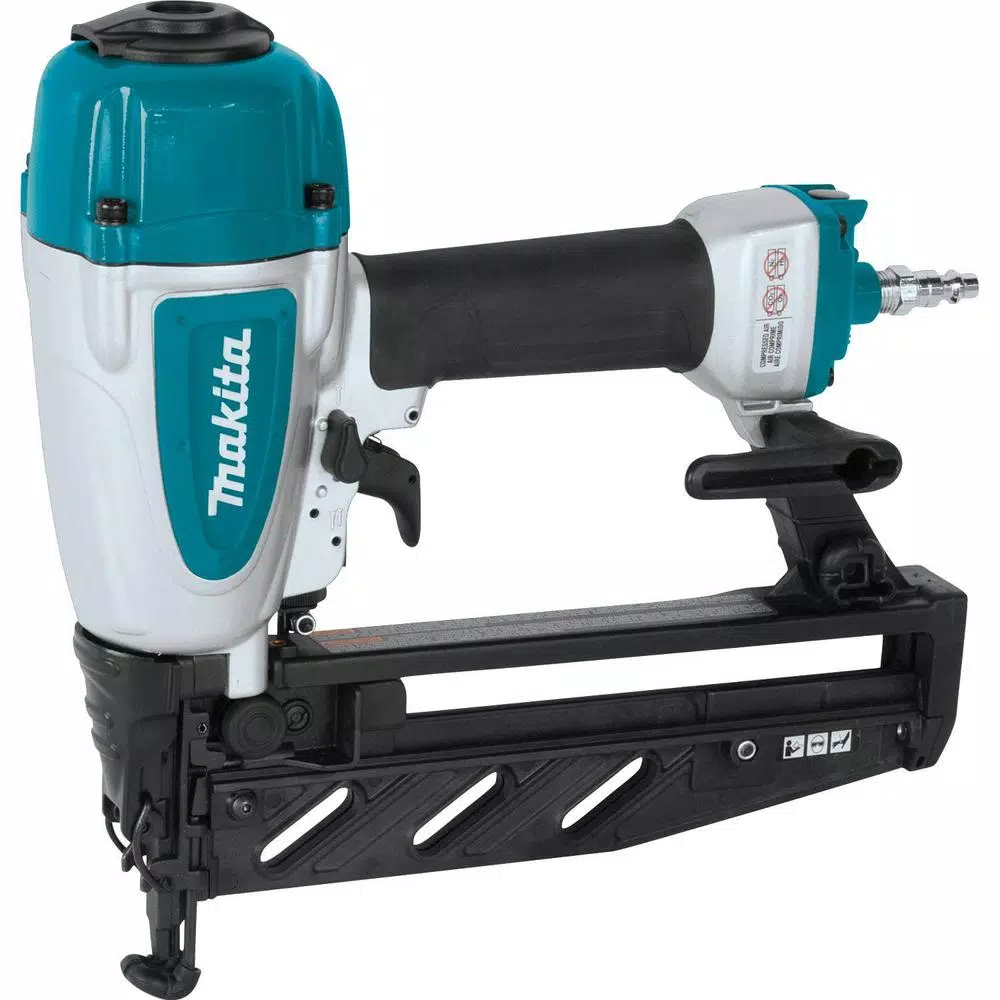 Makita 10 in. Dual Bevel Sliding Compound Miter Saw with Laser & Bonus 16-Gauge Finish Nailer