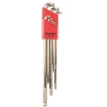 Bondhus Metric Stubby Ball End Extra Long Arm L-Wrench Set with BriteGuard Finish, 9-Piece thumbnail 1