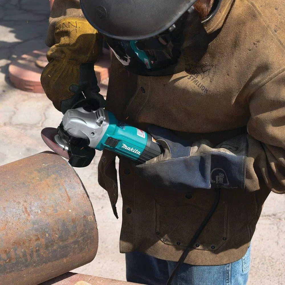 Makita GA4542C 4-1/2 in. 12 Amp SJS II High-Power Variable Speed Angle Grinder